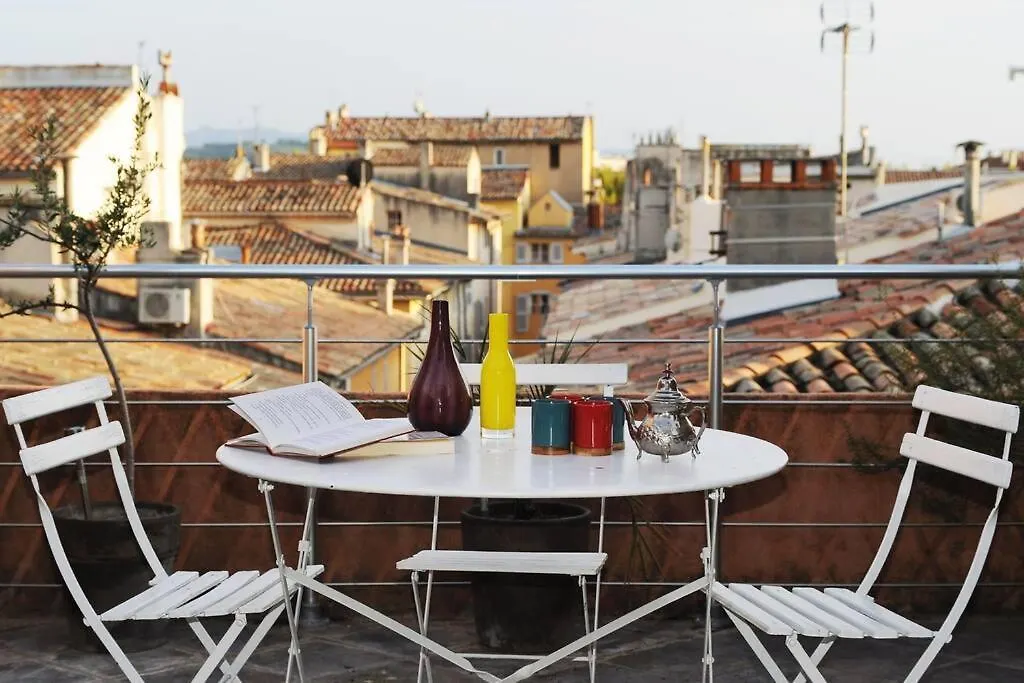 Appartement Vieille Ville 55 M2 Avec Terrasse 16M2 Et 2Chambres Vraie Climatisation Aix-en-Provence